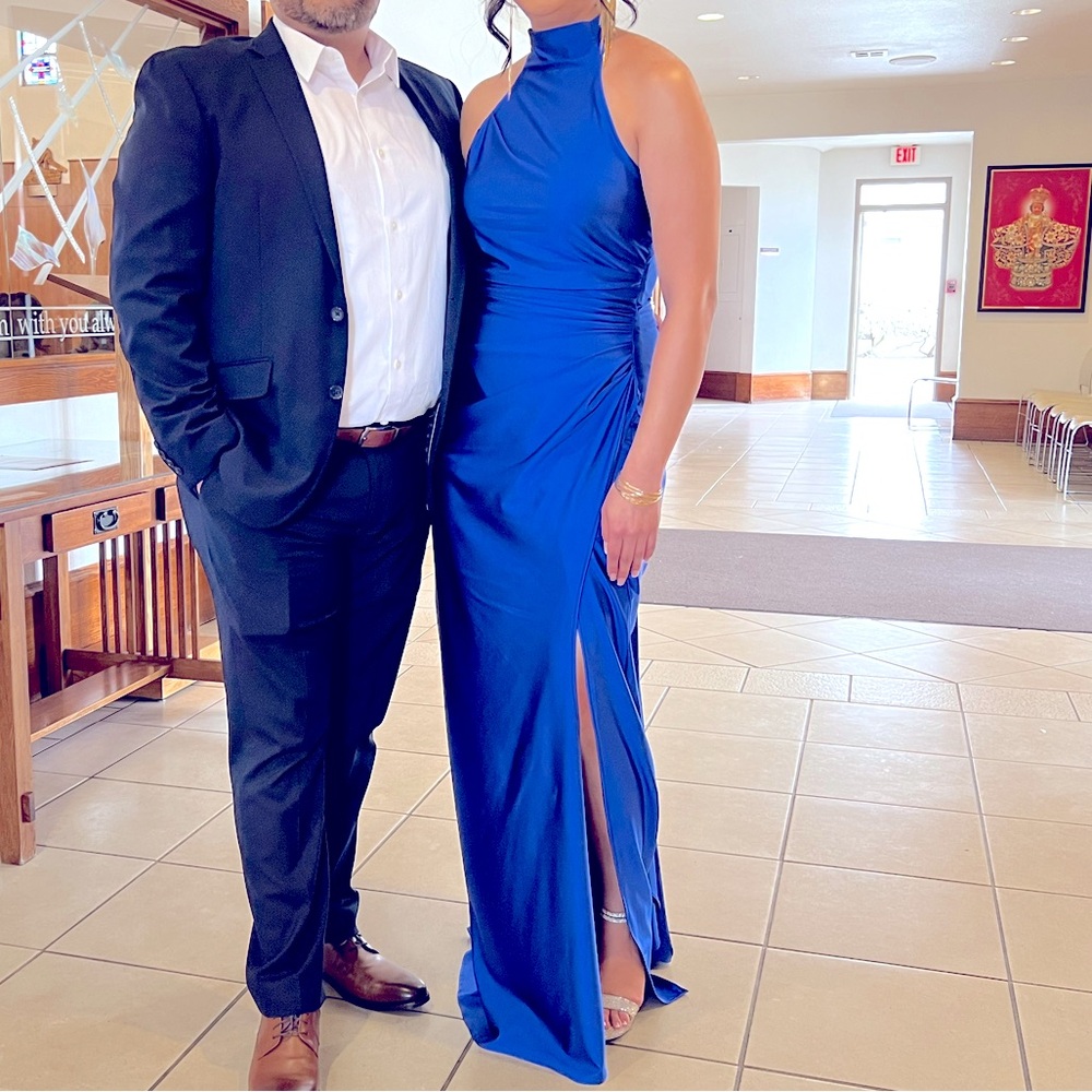 Royal Blue Dress